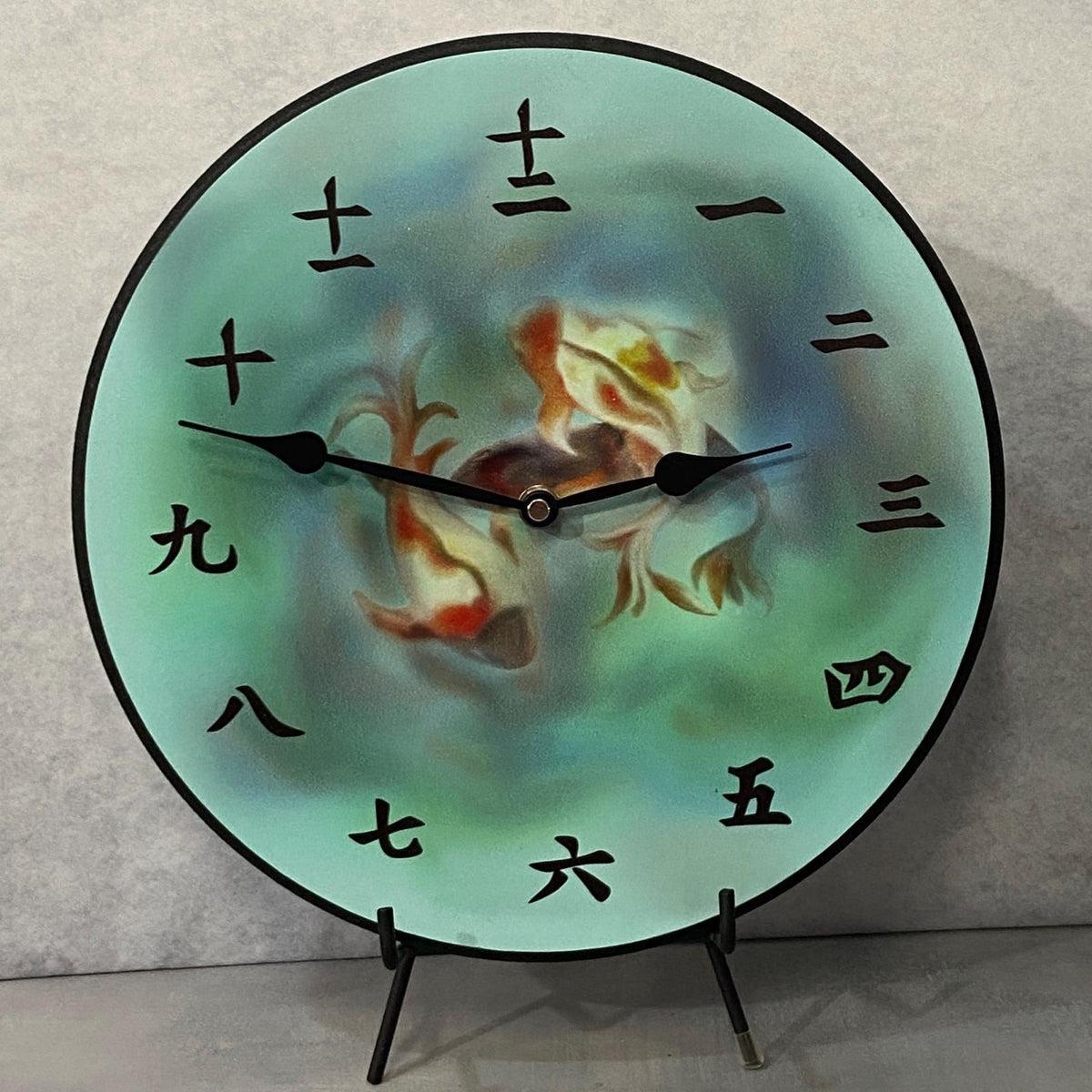 Japanese Koi Wall Clock - CustomBigClocks