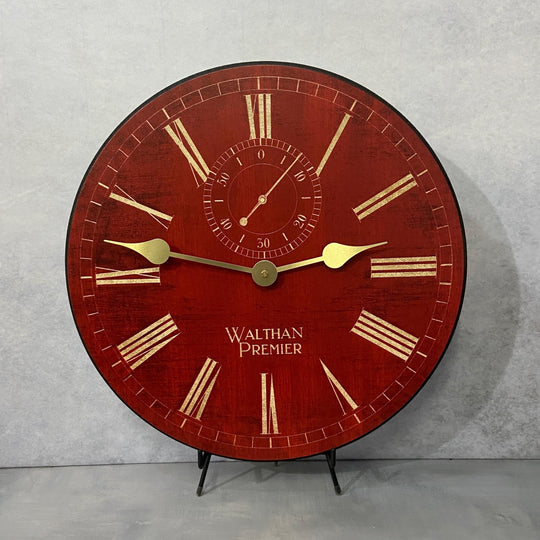 Alston Red Clock - CustomBigClocks