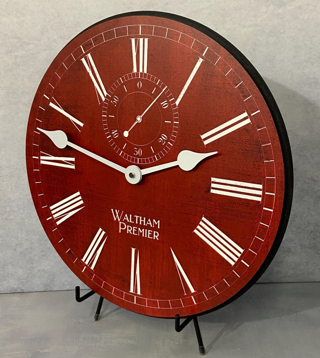 Alston Red Clock - CustomBigClocks