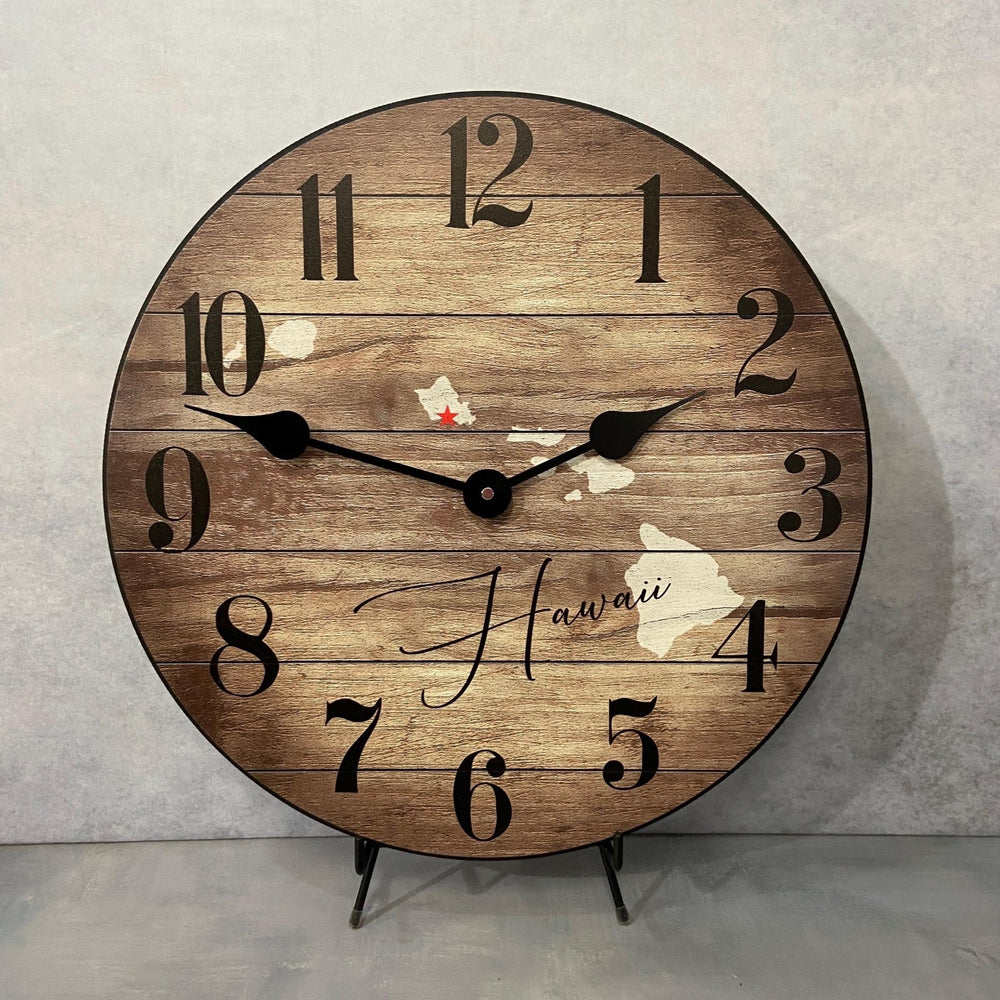 Hawaii State Wall Clock - CustomBigClocks