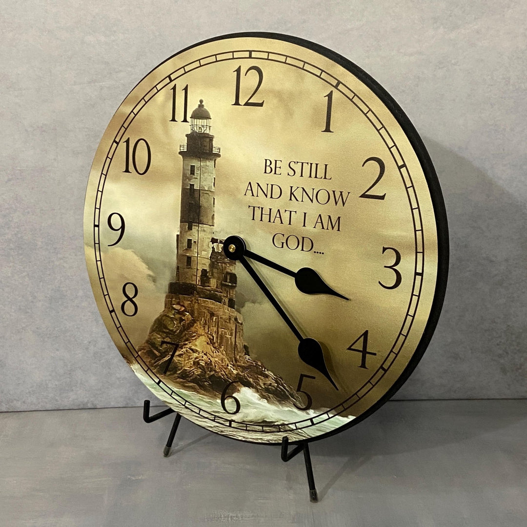 Lighthouse Wall Clock 2 - CustomBigClocks