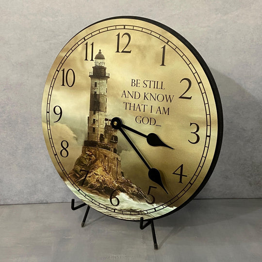 Lighthouse Wall Clock 2 - CustomBigClocks