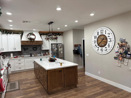 Old Paint Wall Clock - CustomBigClocks