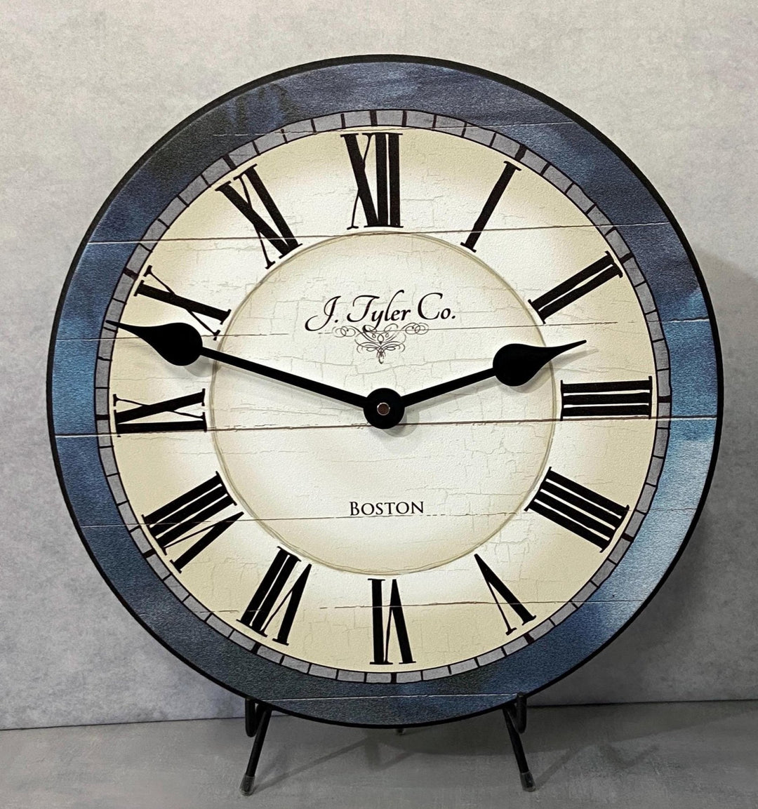 Carolina Blue Wall Clock - CustomBigClocks