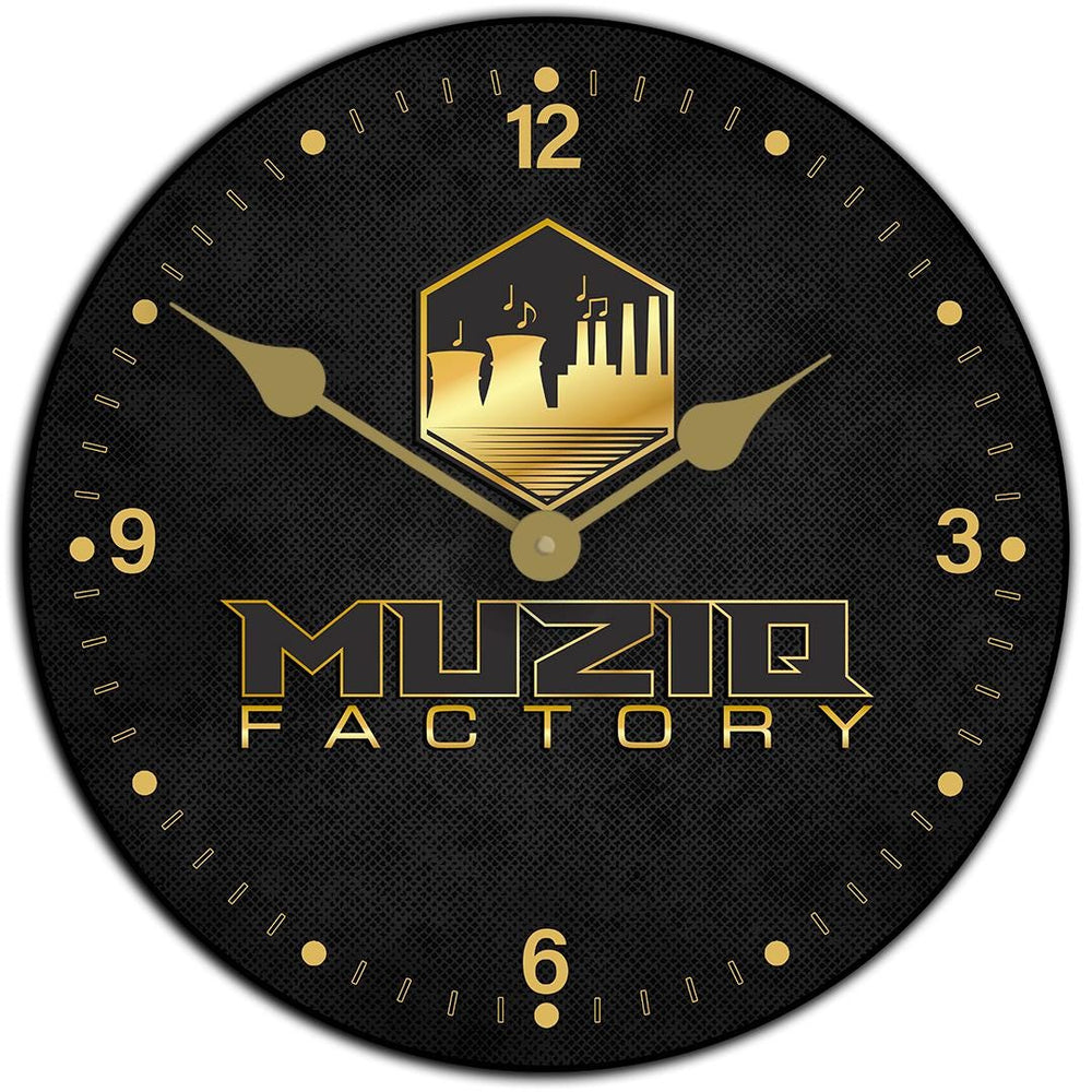 Modern Logo Wall Clock - CustomBigClocks