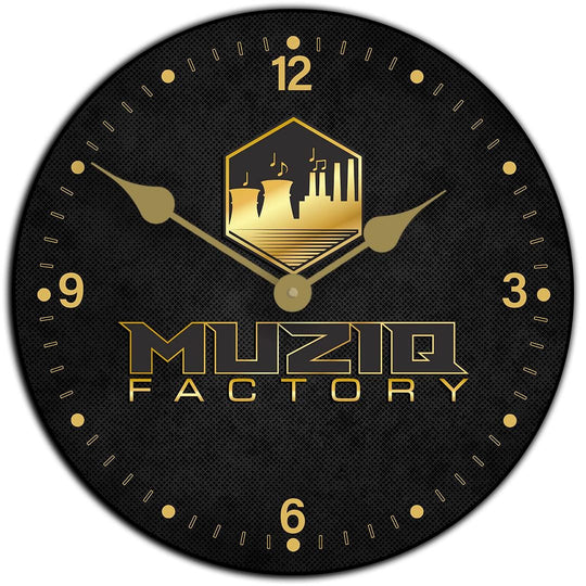 Modern Logo Wall Clock - CustomBigClocks