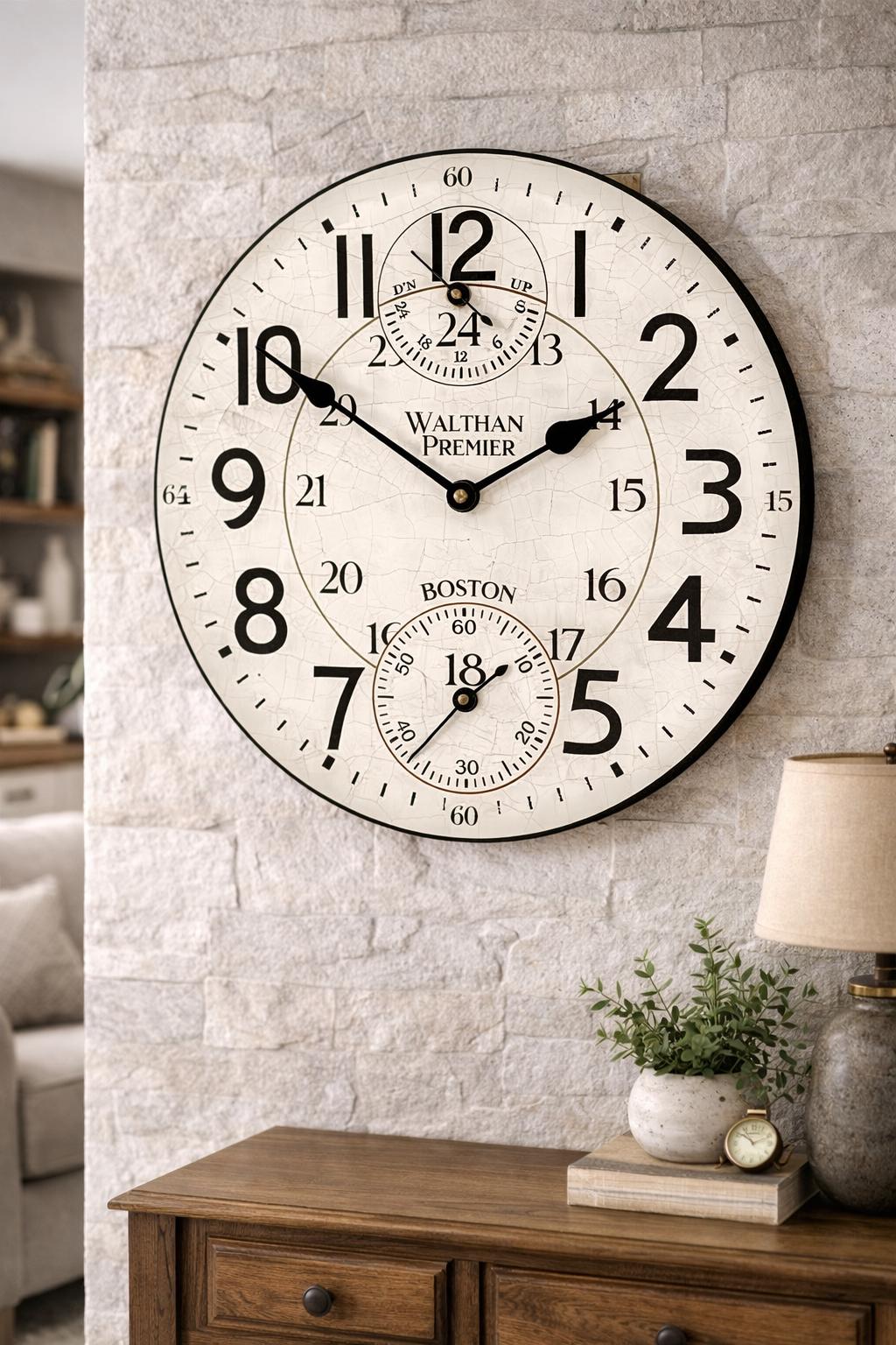 Andover Walton Clock - CustomBigClocks