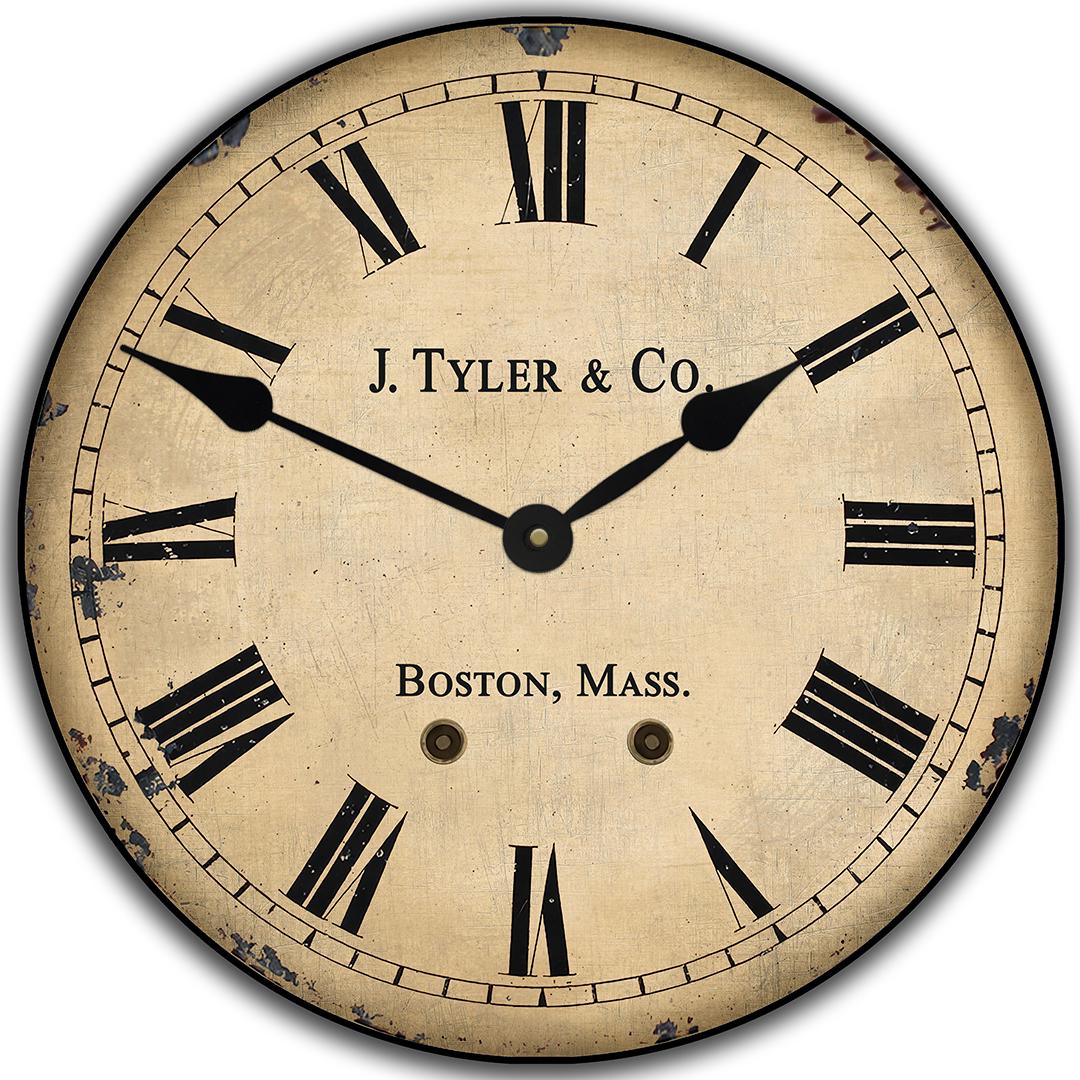 English Longcase Wall Clock - CustomBigClocks