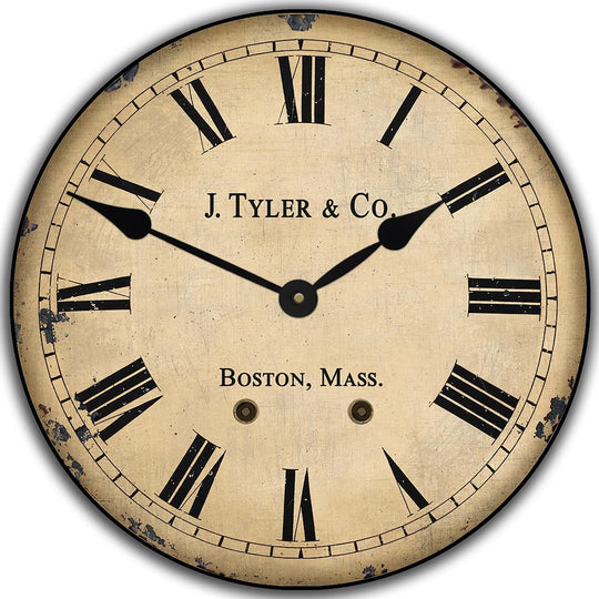 English Longcase Wall Clock - CustomBigClocks