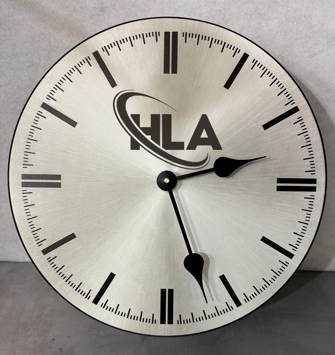 Sunburst Modern Clock - CustomBigClocks