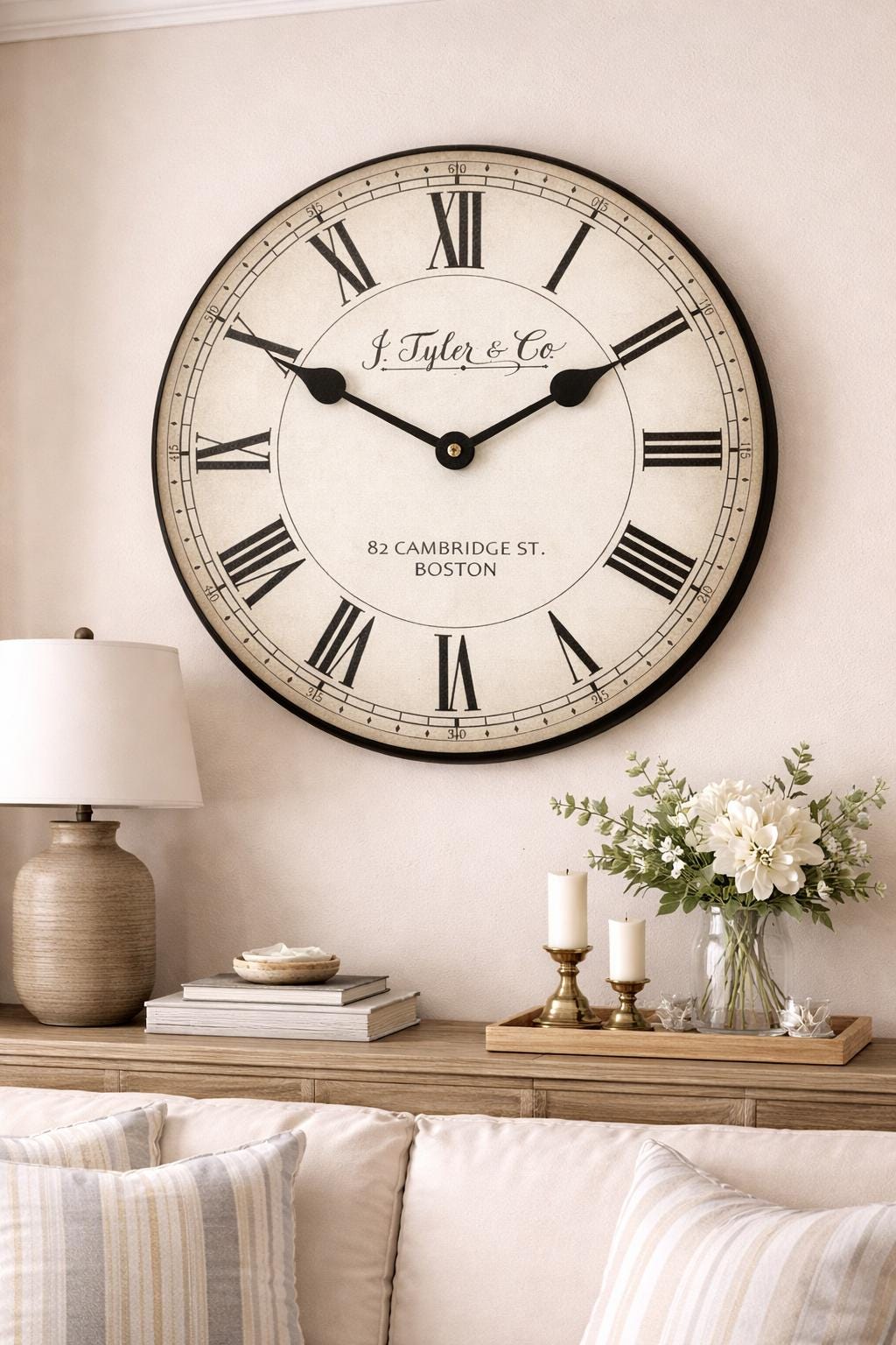 Fairwind Wall Clock - CustomBigClocks