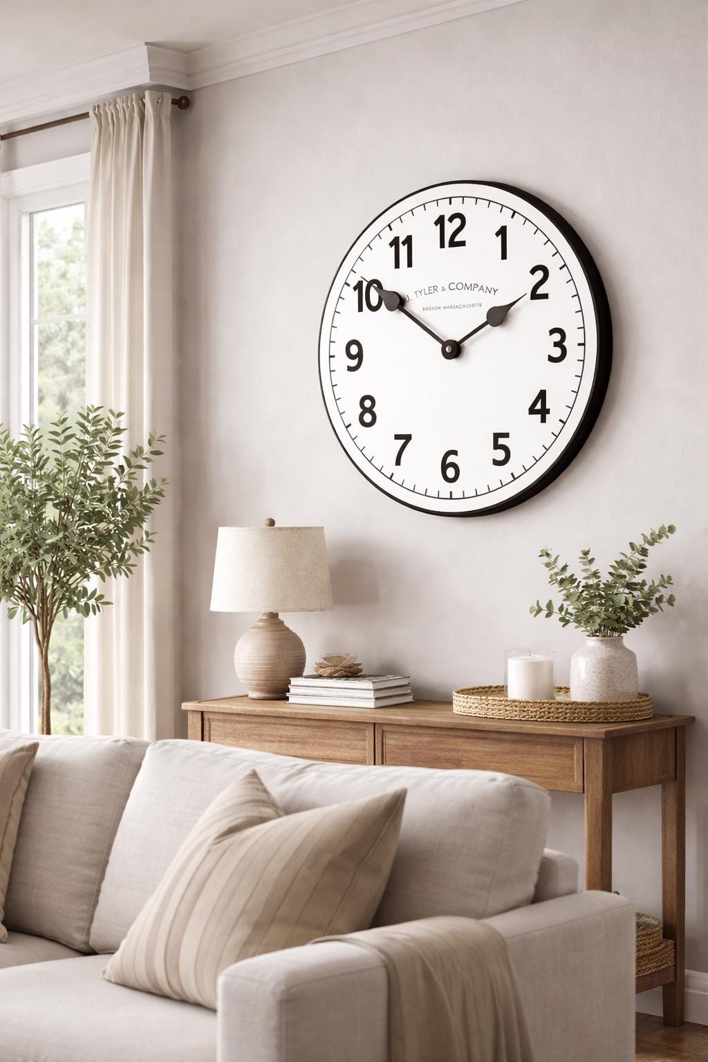 Telegraph Wall Clock - CustomBigClocks