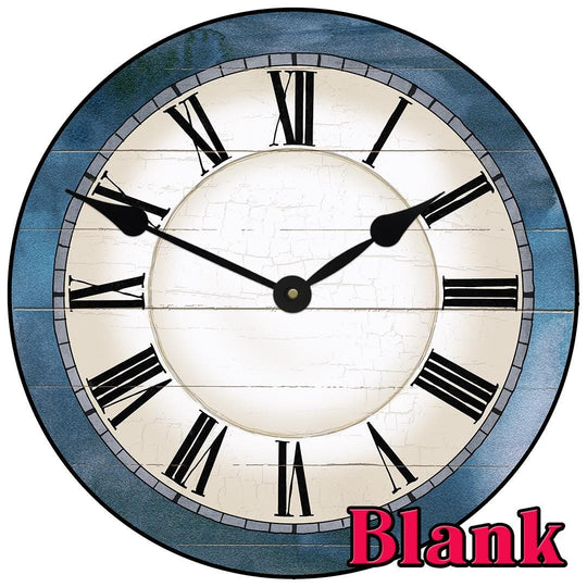 Carolina Blue Wall Clock - CustomBigClocks