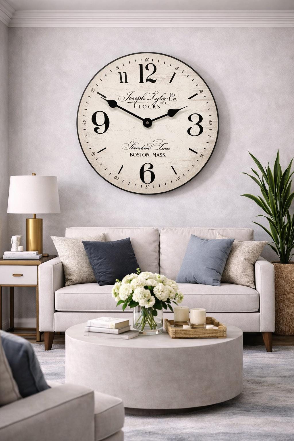 Boston Standard Clock - CustomBigClocks