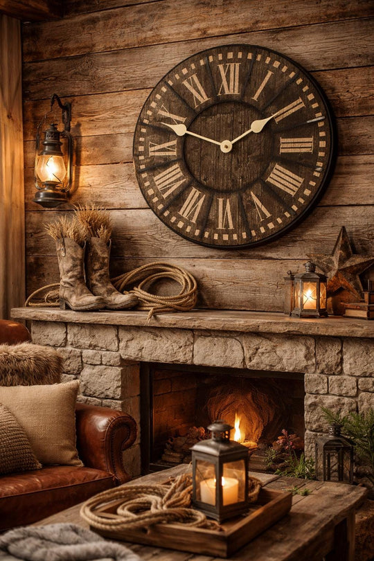 Santa Fe Wall Clock - CustomBigClocks