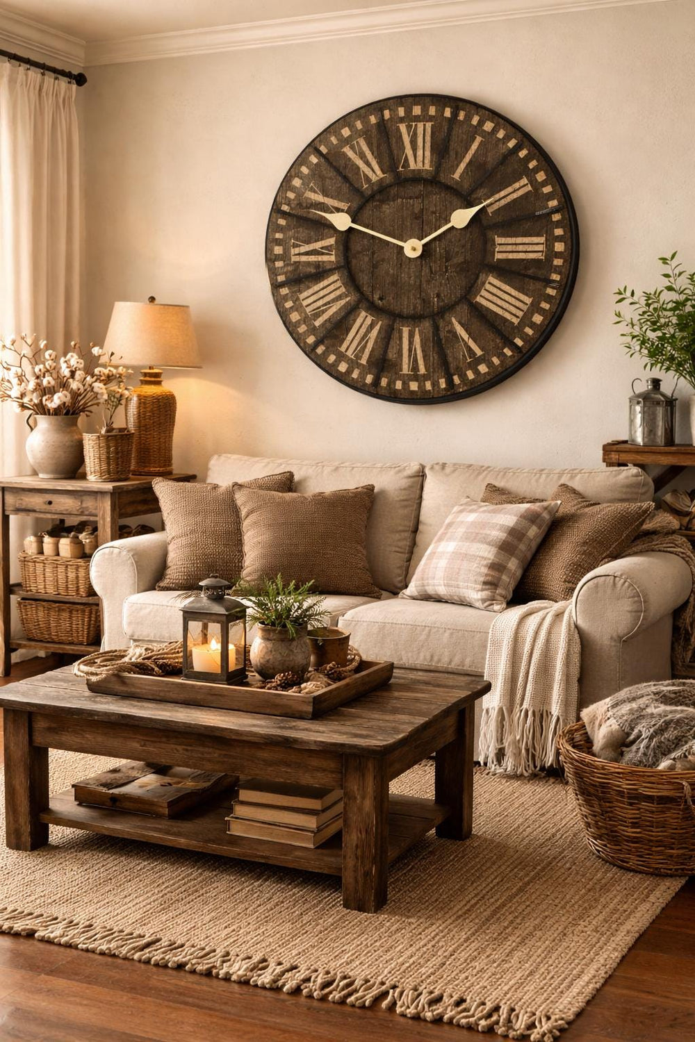 Santa Fe Wall Clock - CustomBigClocks