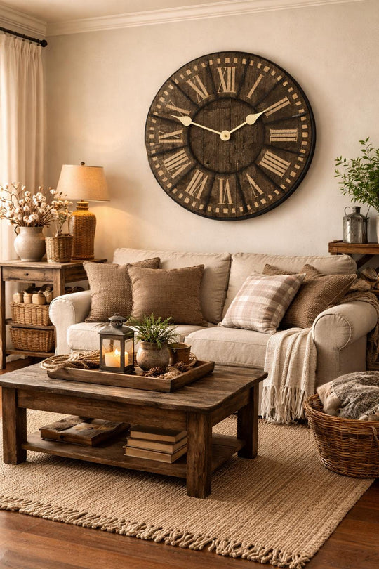 Santa Fe Wall Clock - CustomBigClocks