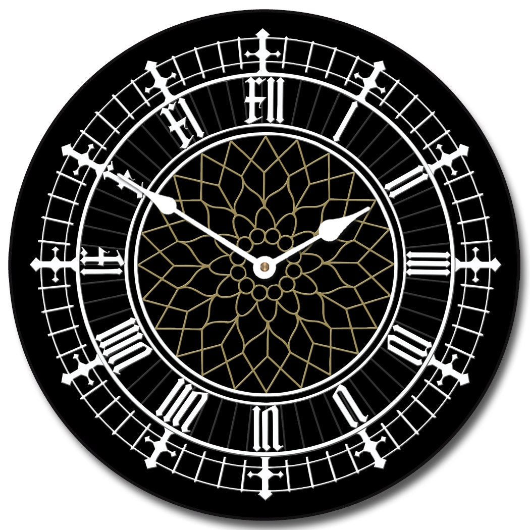 Big Ben Black Wall Clock - CustomBigClocks