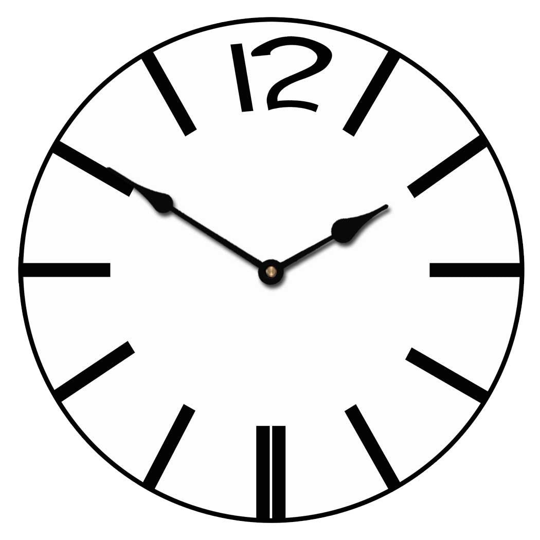 Bold Strokes Wall Clock - CustomBigClocks