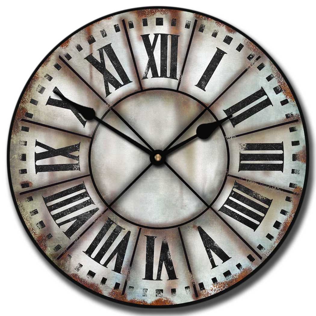 French Tower Wall Clock 3 - CustomBigClocks
