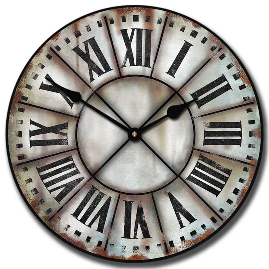 French Tower Wall Clock 3 - CustomBigClocks