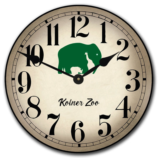 Neutral Logo Clock - CustomBigClocks