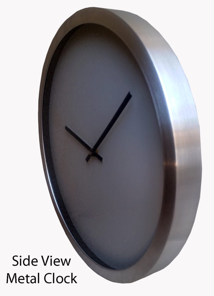 You Design - Metal Framed Clock - CustomBigClocks