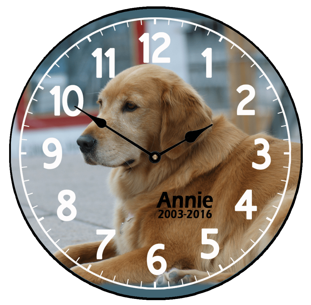 Your Pet Photo Clock - CustomBigClocks