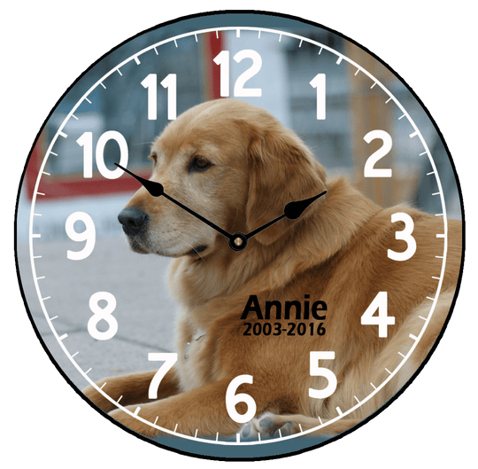 Your Pet Photo Clock - CustomBigClocks