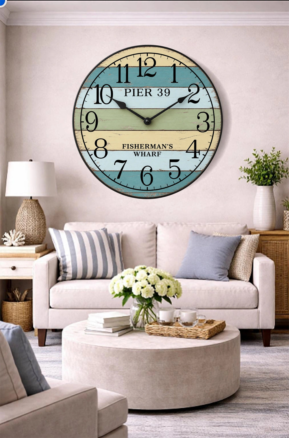 Pier 39 Wall Clock