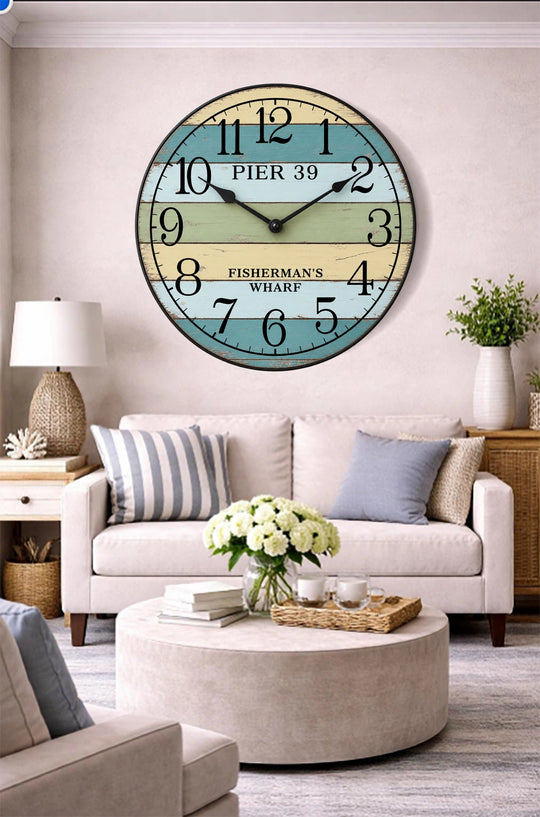 Pier 39 Wall Clock