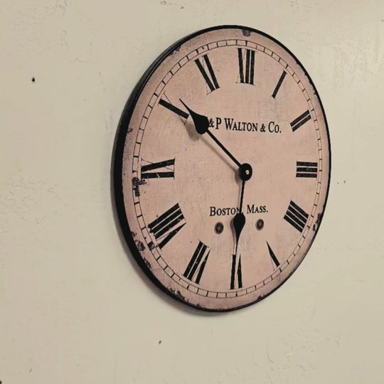 English Longcase Wall Clock