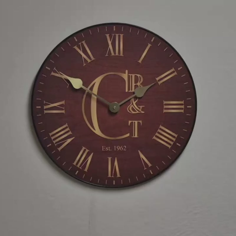 AI--You Design AI Logo Clocks-Instant Preview