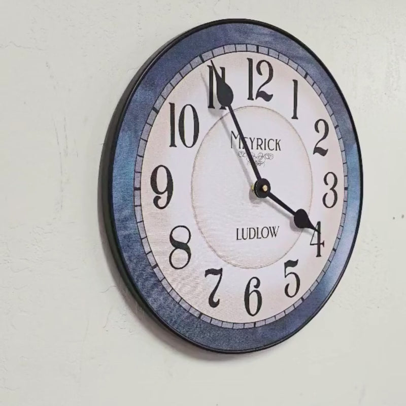 Carolina Blue Wall Clock