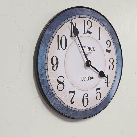Carolina Blue Wall Clock