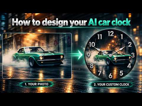 AI--You Design Car Clock