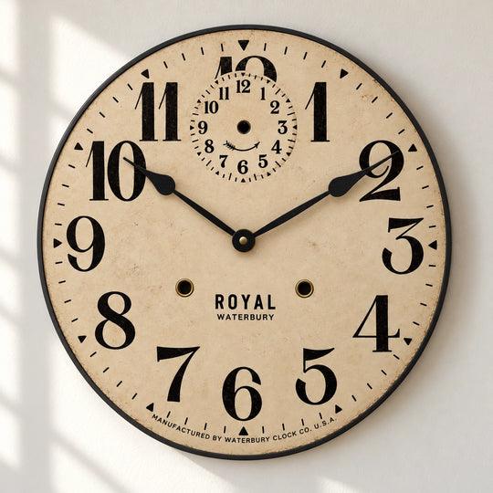 Royal Wood Wall Clock
