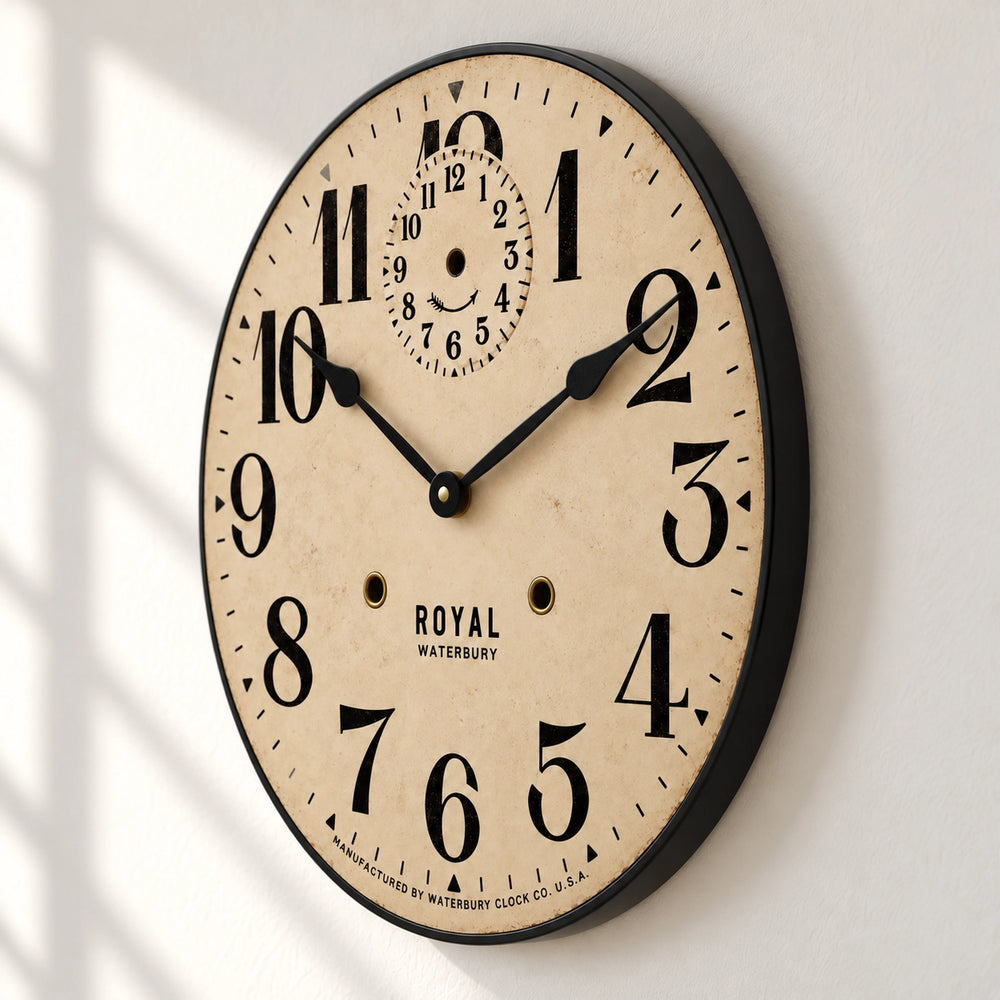 Royal Wood Wall Clock