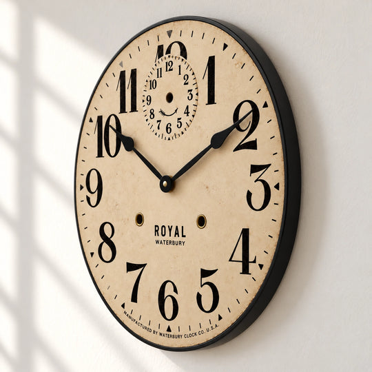 Royal Wood Wall Clock