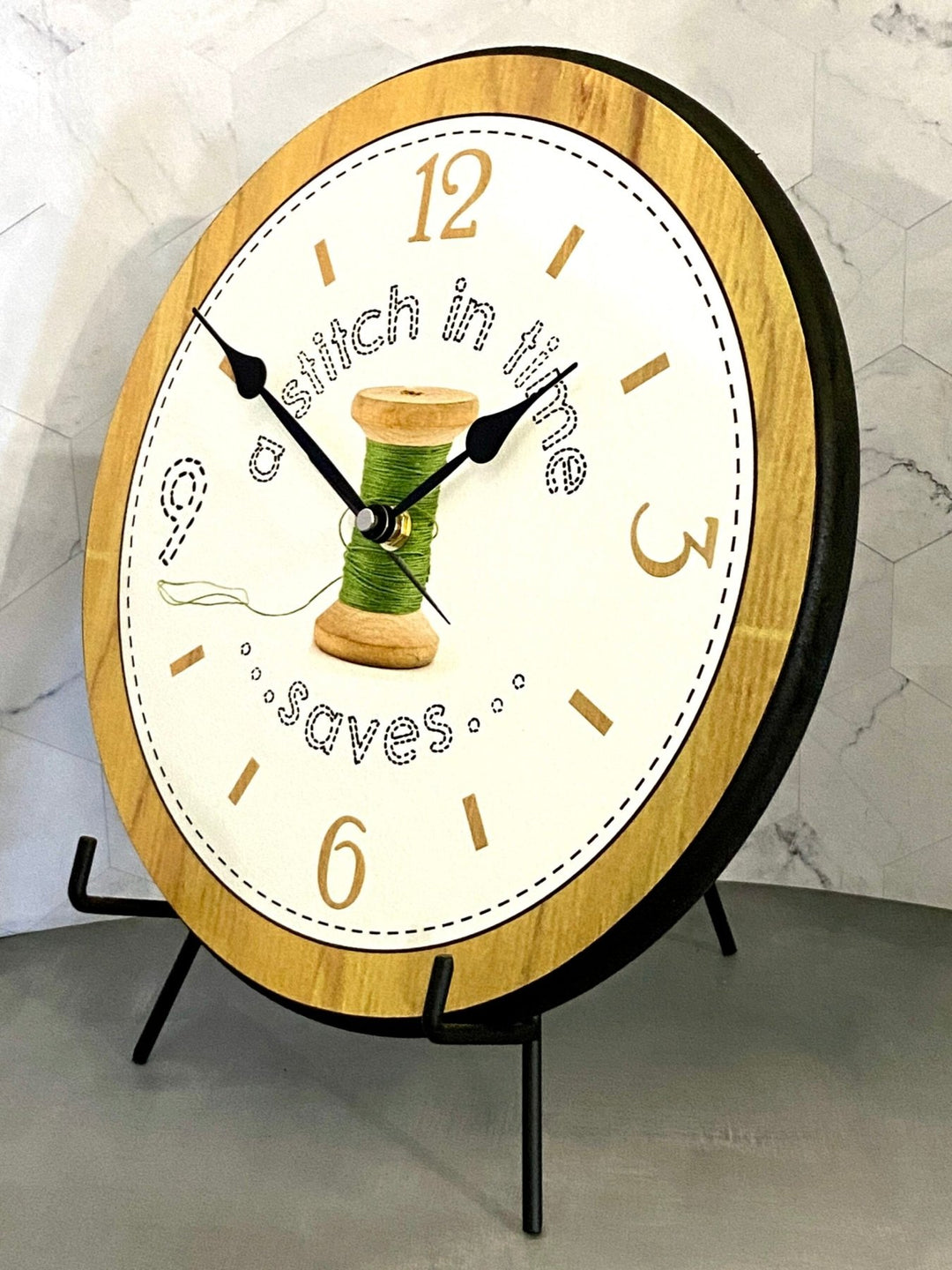 Sewing Room Clock 3 - CustomBigClocks
