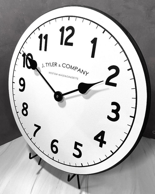 Telegraph Logo Clock - CustomBigClocks