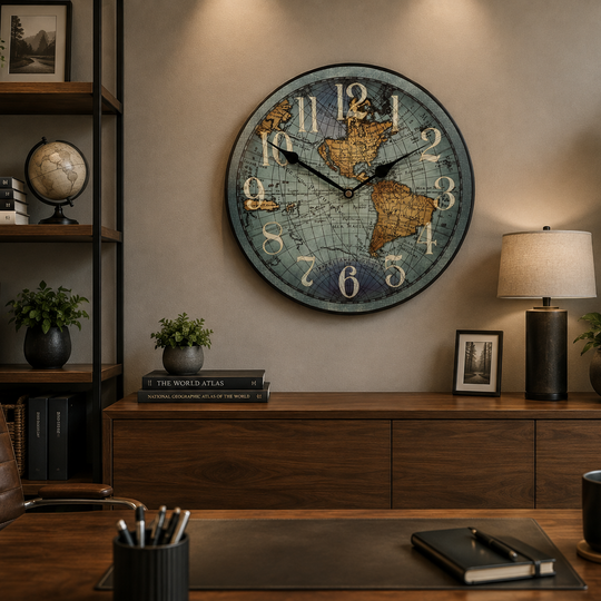 YOUR Map Clock