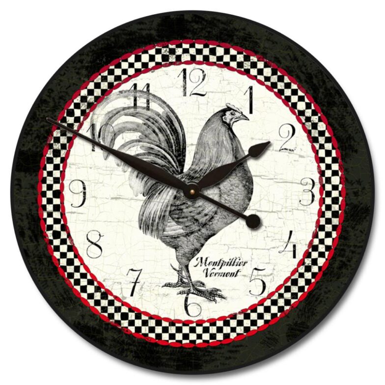 Rooster Clock