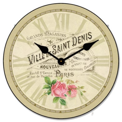 Ville de Saint Denis Clock