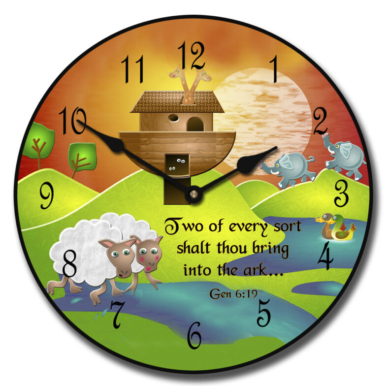 Noah’s Ark Clock