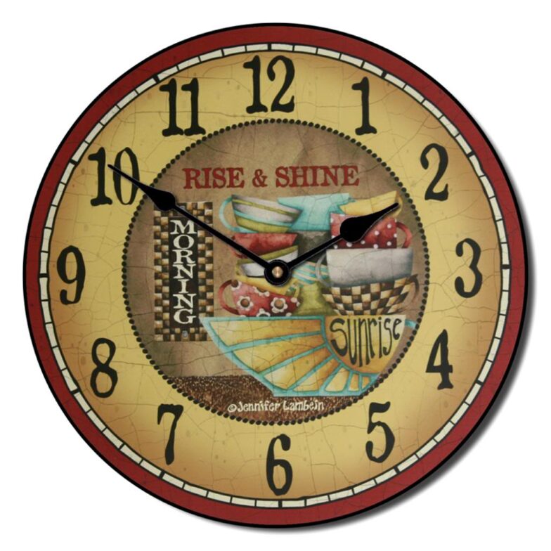 Rise & Shine Clock