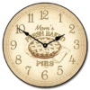 Pie Kitchen Clock