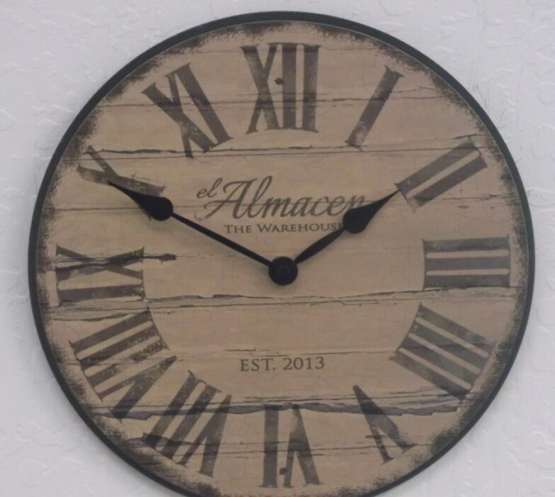 Personalized large Wall Clock