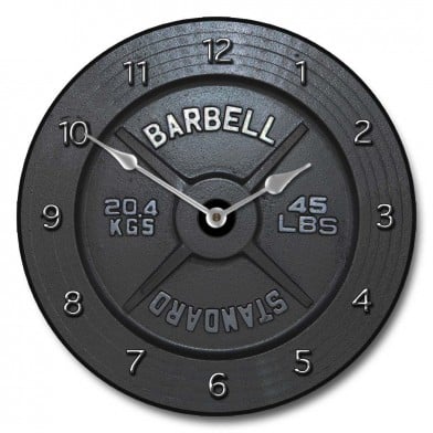 Generic Barbell Gym Clock