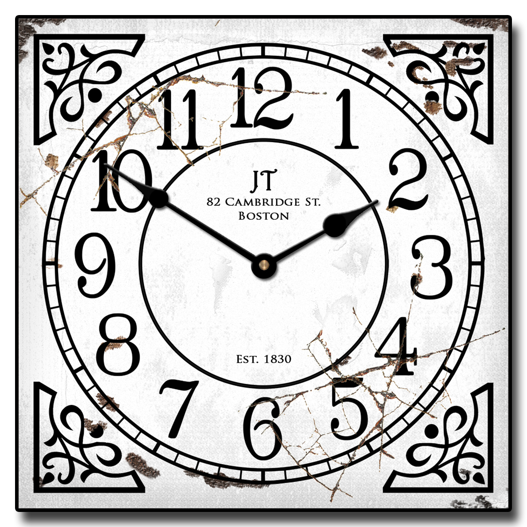 Classic White Clock to buy Online The Big Clock Store